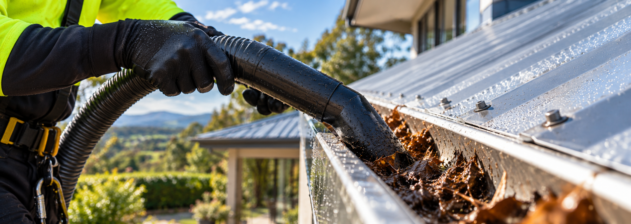 Professional exterior cleaning